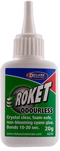 Deluxe Materials 20g Roket Cyanoacrylate Odourless # DLXAD046