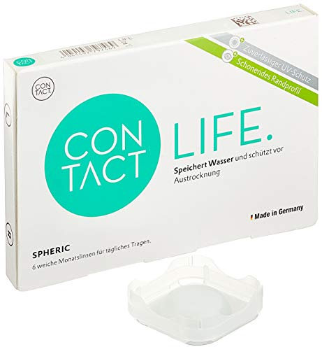 Wöhlk Contact Life natural Monatslinsen weich, 6 Stück/BC 8.9 mm/DIA 14.2 mm / -11 Dioptrien