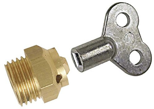Purgeur de radiateur à carré 4 nickelé 05 x 10 avec clé| Boutté