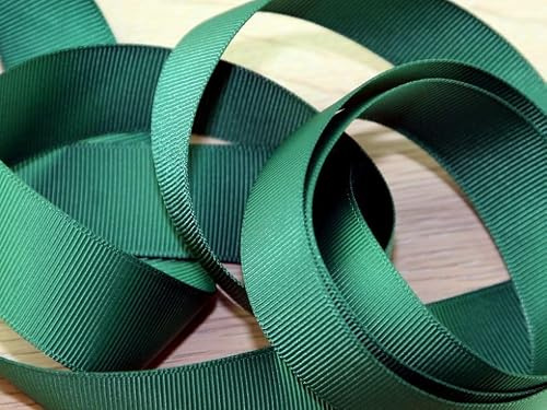 Prym Grosgrain Ribbon 16 mm Green, 100% Polyester