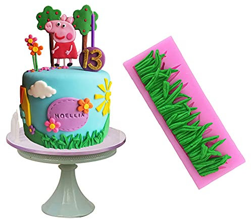 Artes Efivs ea1221 hierba forma molde de silicona Fondant molde herramienta decoración Cake Cupcake lado
