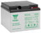 Yuasa NPL 24-12I Lead Acid Battery 12 V 24 Ah M5 Connection