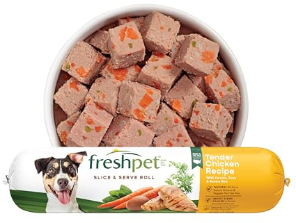 Freshpet Dog Food, Slice and Serve Roll, Tender Chicken Recipe, 16 Oz