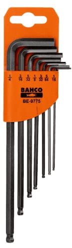 Bahco BE-9775 - Juego Llaves Hex 5/64-3/16