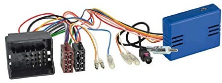 ACV 1196-46-15 CAN-Bus Kit Mercedes Quadlock > ISO/Antene > DIN Mehrfarbig