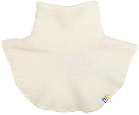 Joha Kinder Unisex Schlupfschal Rollkrageneinsatz Merinowolle, Farbe:natur, Größe:4-6