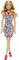 Barbie chic : Robe blanche avec bretelles fuchsia
