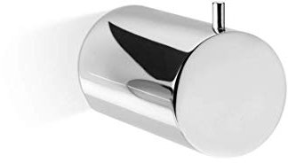 Decor Walther massiver Haken mit Dorn, Chrom, aus der Serie TUBE, TB HAK41