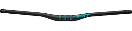 RaceFace NEXT Handlebar Increased by 20mm - 35x760 - Carbon/Turquoise