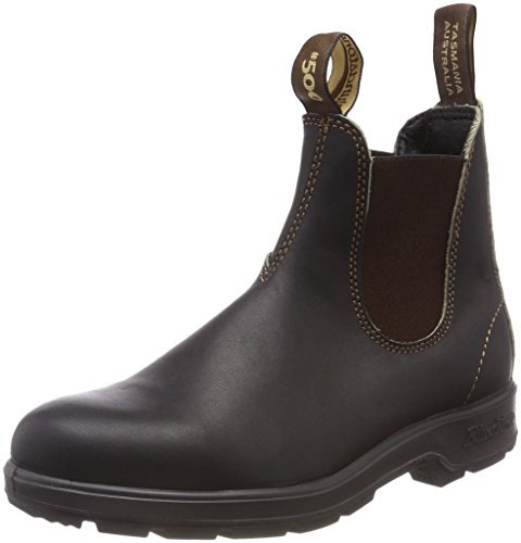 Blundstone Style 500 Boots with Shoe Polishing Brush (Brown, UK Footwear Size System, Adult, Men, Numeric, Medium, 9)