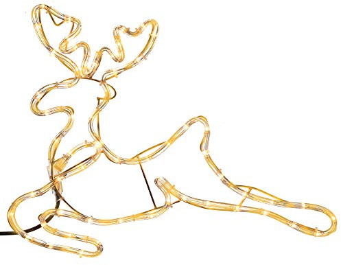 WeRChristmas WRC-7003 Reindeer LED Rope Light Silhouette, 60 cm - Warm White