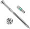 600 Terrassenschrauben Edelstahl 5x70mm rostfrei - incl. Bit Torx 25 - C2 martensitisch, AISI 410 für Hartholz-Dielen