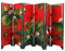 lachineuse – Asiatischer Miniatur-Raumteiler – Lotusblumenmuster – Maße 24 x 47 cm – Japanisches Miniatur-Dekor – Traditionen Japans – Geschenkidee Japan, Asien