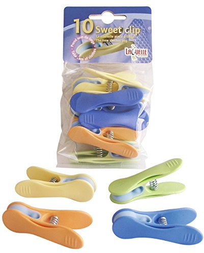 Pince à linge plastique Laguelle - Soft touch - Vendu par 10