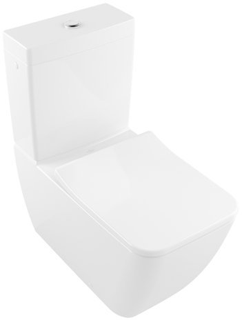 Villeroy&Boch WC Komb Venticello WeißAlpin C+, ohne Deckel, ohne Spülkasten