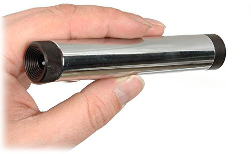 Alpuna Großes Handspektroskop, Silber, Glas, Edelsteine