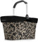 Reisenthel carrybag Baroque Taupe Henkel Einkaufskorb + Cover Abdeckung schwarz