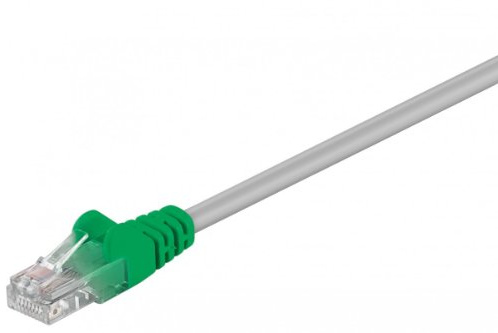 Wentronic CAT5e UTP Crossover Netzwerkkabel (2X RJ45, 30m) weiß