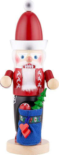 steinbach Nussknacker Nussknacker Bayrischer Weihnachtsmann - 30 cm - Original Erzgebirge