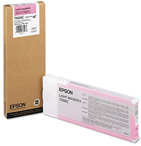 Epson C13T606C00 (T606C) Ink cartridge bright magenta, 220ml