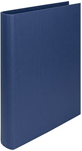 Rössler Papier 1316452900 - S.O.H.O. Ringbuch für DIN A4, 2,5 cm Füllhöhe, 2-Ring-Mechanik, Navy, 1 Stück