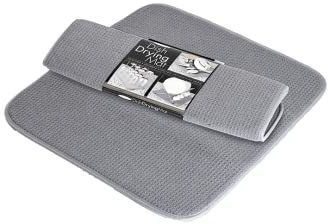 Venteo - Tapis Évier Microfibre - Design élégant, séchage Rapide - Passe au Lave Vaisselle