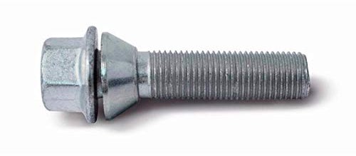 H&R Radschraube Kegelbund mit bewegliche Kegelbund M14x1.50 - Länge 48mm (z.B. kompatibel mit BMW, Volvo)