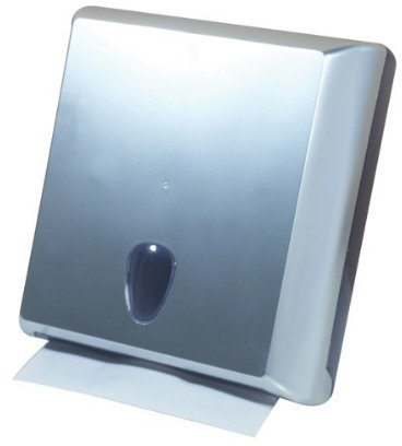 Marplast Papierhandtuchspender aus Kunststoff zur Wandmontage, Farbe:Satin
