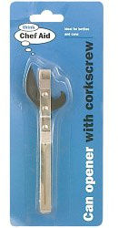 Chef Aid Can Opener with Corkscrew