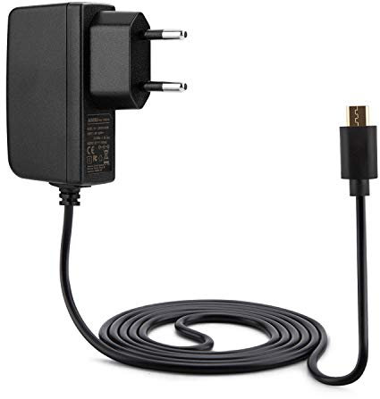 Aukru® Hohe Qualität Netzteil 5V 2A Micro USB Ladegerät für Raspberry Pi 2 Model B/ B(+) plus - 2000 mA Kabellänge 150cm