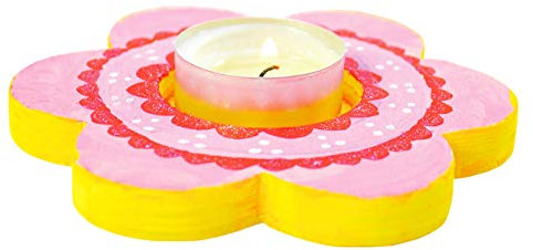 EDUPLAY 800197 Blume Teelichthalter (3-teilig)