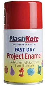 Plasti-kote PKT106S - Aerosol Fast Dry Enamel Insignia Red 100 ml