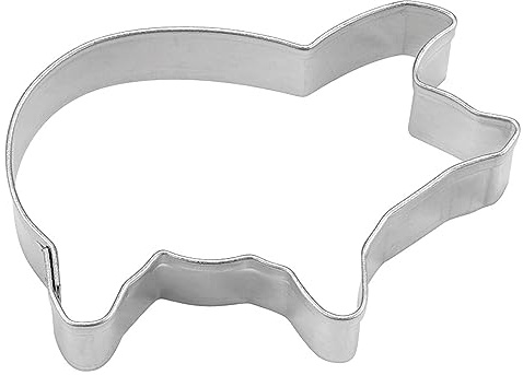 Städter Ausstecher, Edelstahl, Silber, 4cm