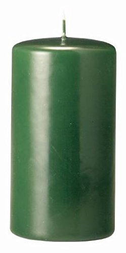 4er Adventskerzen, Adventskranz Kerzen Set Fairway Grün 12 x 6 cm