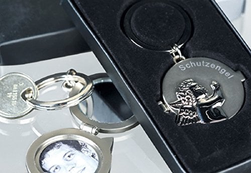 Geschenkbox - Llavero con diseño de ángel de la guarda