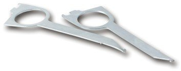 CHP Entriegelungsbügel Schlossbügel Metall Silber Haushalt