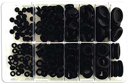 Connect 31883 Assorted Wiring & Blanking Grommets Box 240pc