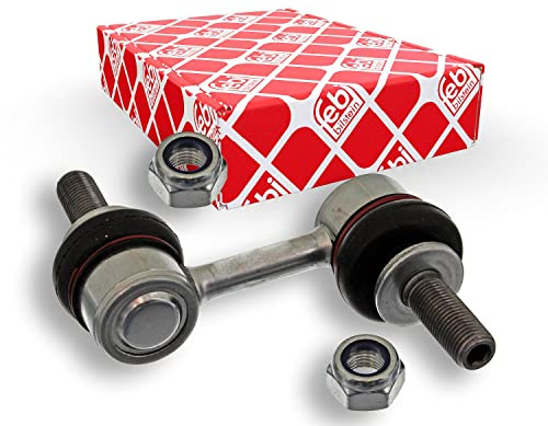 febi bilstein 42799 Verbindungsstange mit Sicherungsmuttern, 1 Stück | Kompatibel mit: SUBARU FORESTER, LEVORG, OUTBACK, TRIBECA, XV