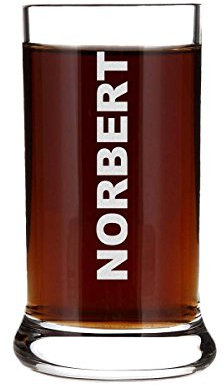 polar-effekt Leonardo Schnapsglas mit Gravur - Geschenke für Männer - Pinnchen 50 ml - personalisiertes Shotglas - Partyzubehör auf Feier - Geschenkidee zum Geburtstag Hochzeit
