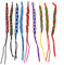 9pcs Bracelets Bresiliens Bracelets de Cheville Bracelet Boho Hippie Fil Tresse Colore Cadeau - Couleur Aleatoire