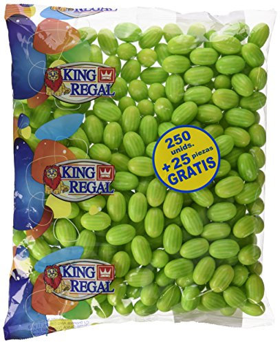 King Regal Chicles, Sabor a Melón -bolsa 250 unidades