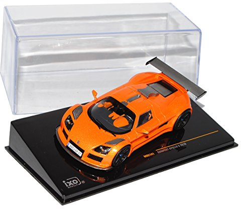Ixo Gumpert Apollo S 2010 Coupe Orange MOC141 1/43 Modell Auto