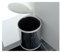 REJS Waste bin,13 litres kitchen swing out and open lid (Chrome)