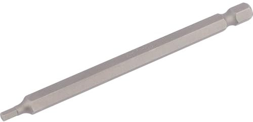 Draper 64372 3mm 1/4 Hex Hexagonal Insert Bit 100mm Long