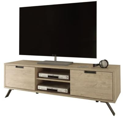 LC Spa TV-Ständer Palma 2 Türen Eiche Sherwood Oak
