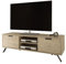 L&C Palma Base TV en Bois, Marron, 156 x 51 x 50 cm