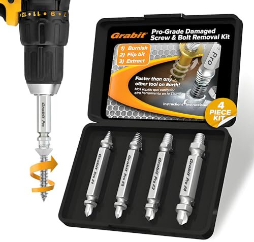 ALDEN Alden 8440p Pro Grabit 8430p Kaputte Beschädigte Schrauben und beschädigten Schraubenausdreher 4 Stück Kit