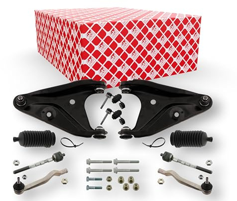 febi bilstein 34333 Querlenkersatz, 1 Stück | Kompatibel mit: DACIA LOGAN, LOGAN EXPRESS, LOGAN MCV, LOGAN Pick-up, SANDERO, RENAULT LOGAN I, LOGAN I Kombi