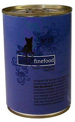 Pets Nature Catz finefood No.17 Geflügel & Garnelen (6 x 400g Dose)