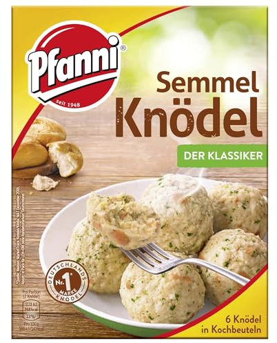 Pfanni Semmel Knödel Der Klassiker für leckere Semmelknödel im praktischen Kochbeutel 200 g